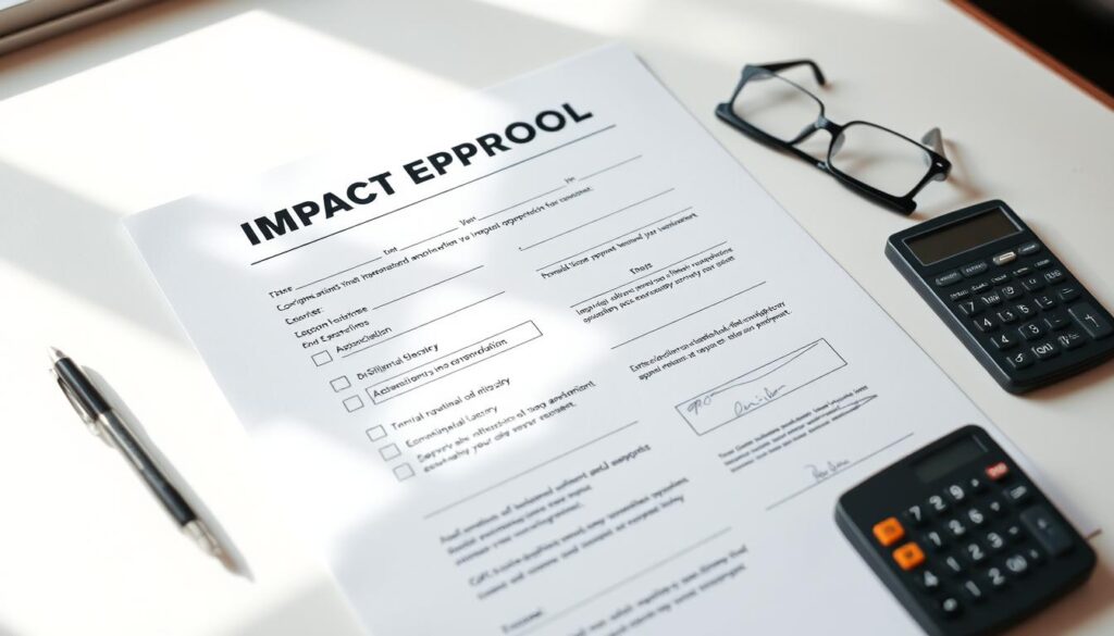impact approval documentation